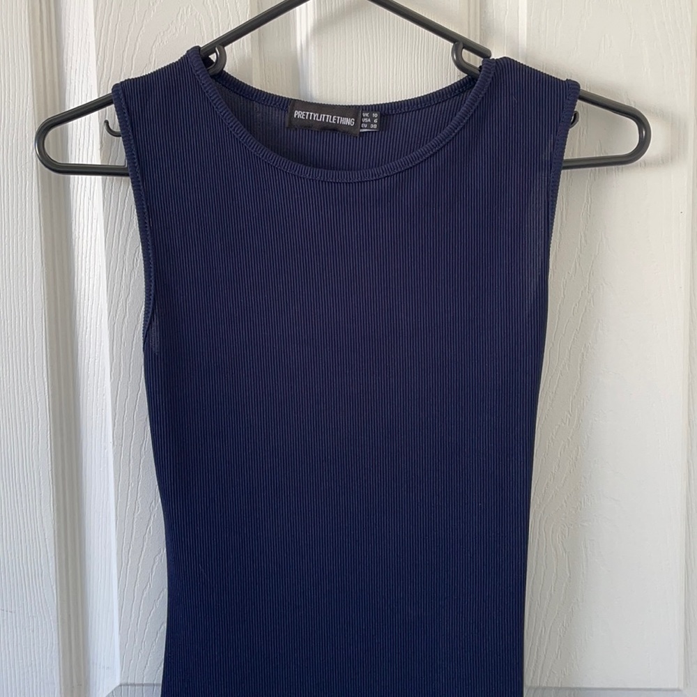 Ribbed Midi Dress
